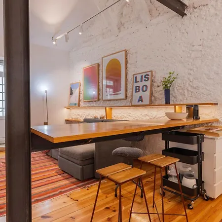 Appartement Bright & Loft By Lovelystay Lissabon